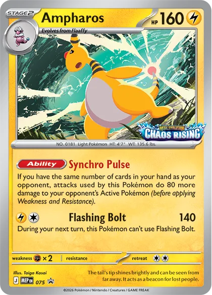 Ampharos [Synchro Pulse | Flashing Bolt]