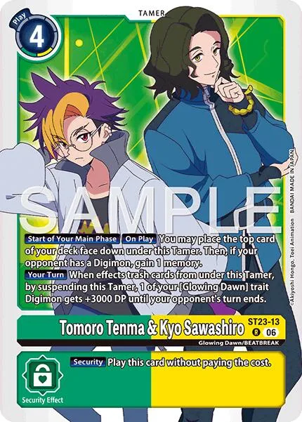 Tomoro Tenma & Kyo Sawashiro (ST23-13)