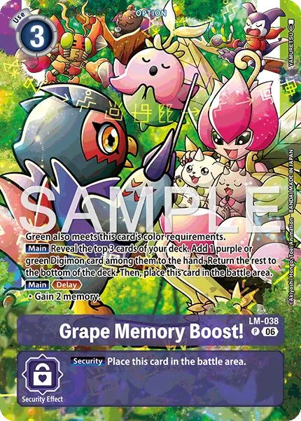 Grape Memory Boost! (LM-038)