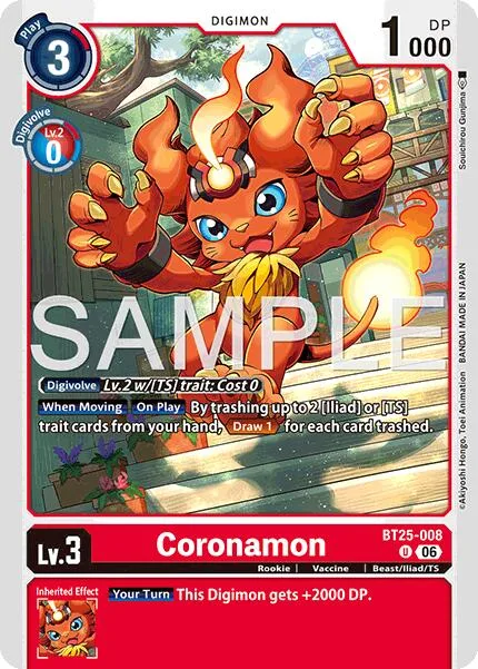 Coronamon (BT25-008)