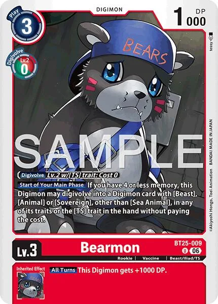 Bearmon (BT25-009)