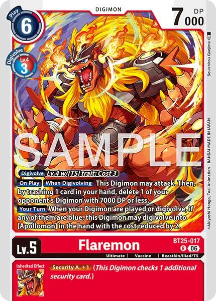 Flaremon (BT25-017)
