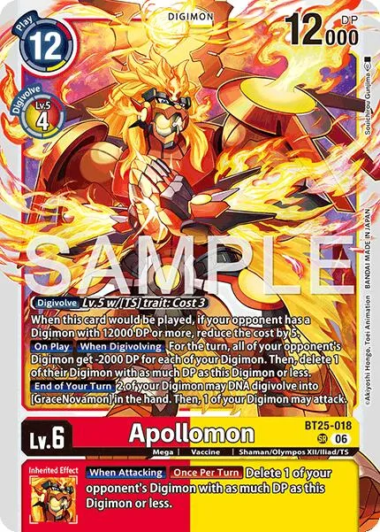 Apollomon (BT25-018)