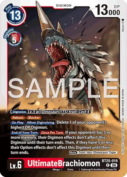 UltimateBrachiomon (BT25-019)
