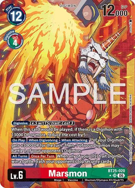 Marsmon (BT25-020)