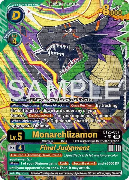 Monarchlizamon / Final Judgment (BT25-057)