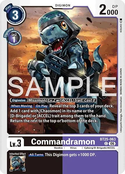 Commandramon (BT25-063)