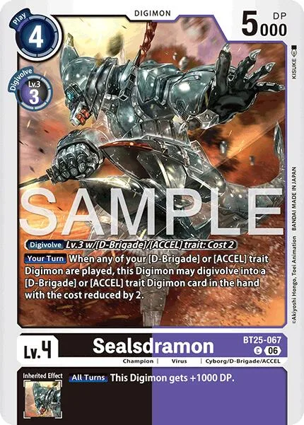 Sealsdramon (BT25-067)