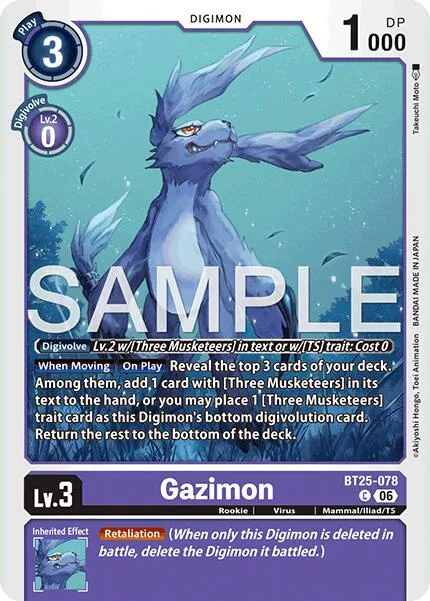 Gazimon (BT25-078)