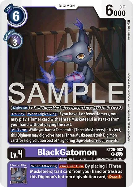 BlackGatomon (BT25-082)