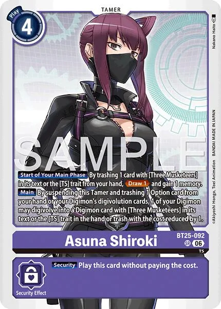 Asuna Shiroki (BT25-092)