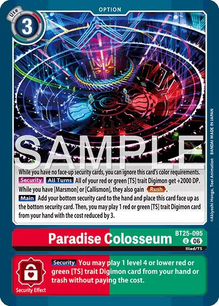 Paradise Colosseum (BT25-095)