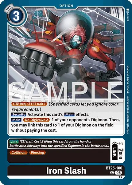 Iron Slash (BT25-100)