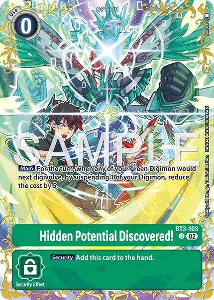 Hidden Potential Discovered! (BT3-103)