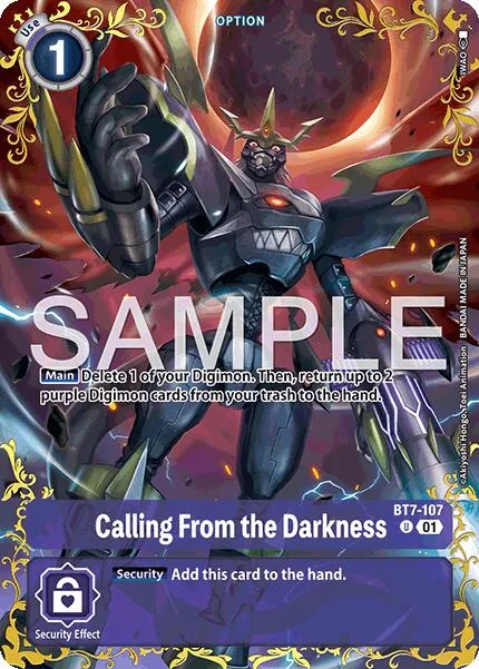 Calling From the Darkness (BT7-107)