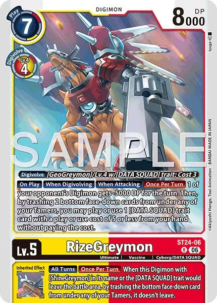 RizeGreymon (ST24-06)