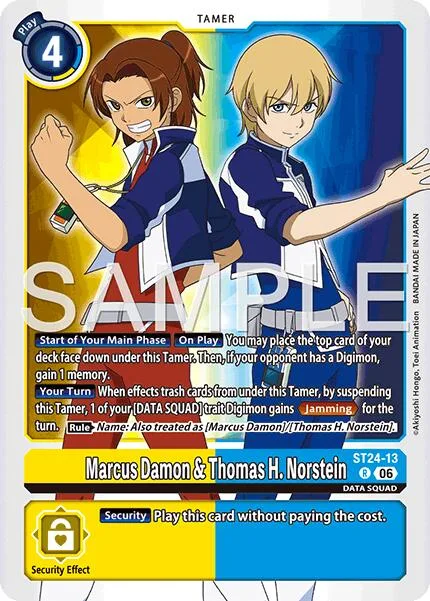 Marcus Damon & Thomas H. Norstein (ST24-13)