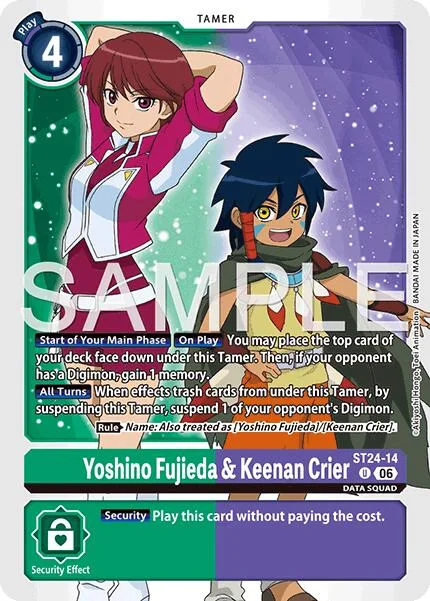 Yoshino Fujieda & Keenan Crier (ST24-14)