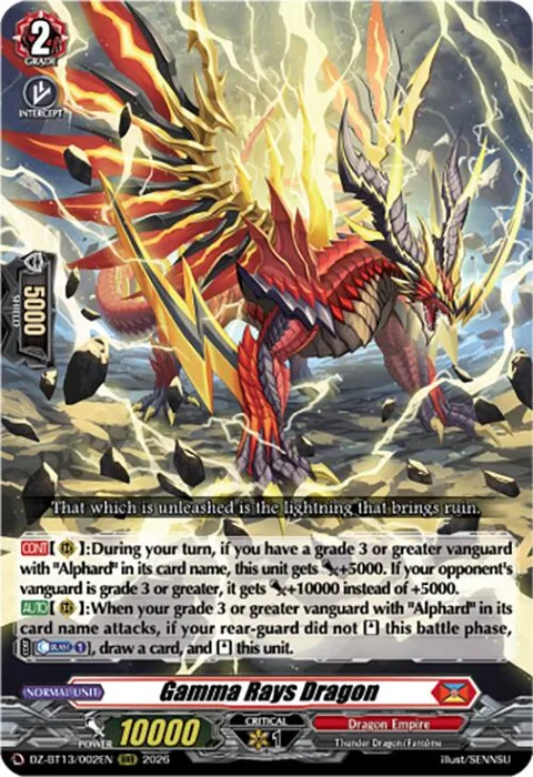 Gamma Rays Dragon [D-Format]