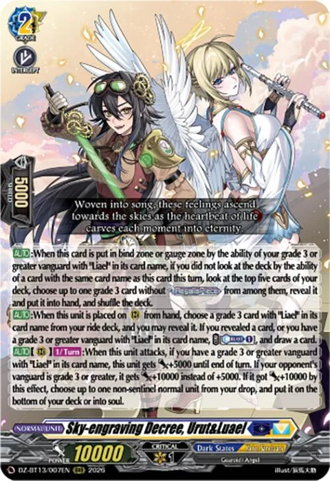 Sky-engraving Decree, Urut&Luael [D-Format]