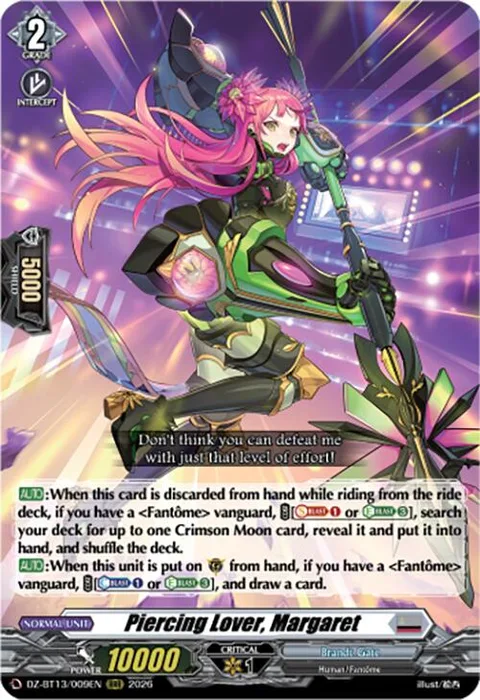 Piercing Lover, Margaret [D-Format]