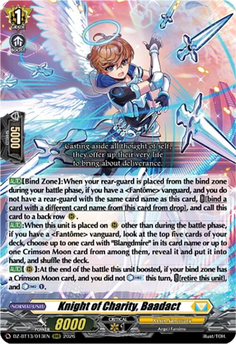 Knight of Charity, Baadact [D-Format]