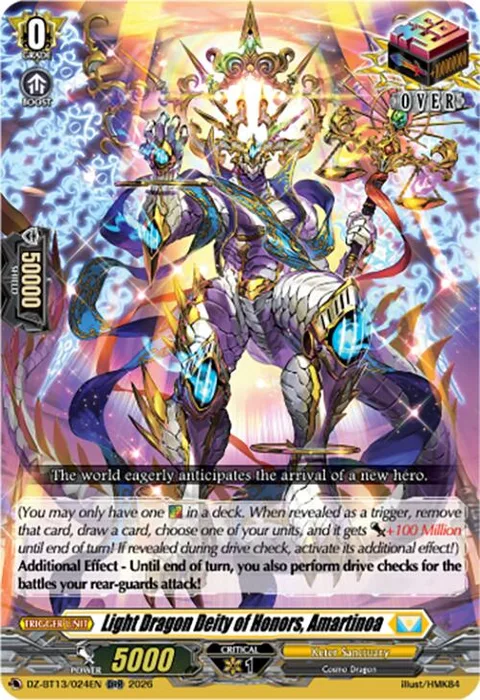 Light Dragon Deity of Honors, Amartinoa [D Format]