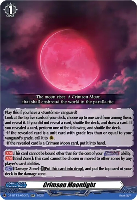 Crimson Moonlight [D-Format]