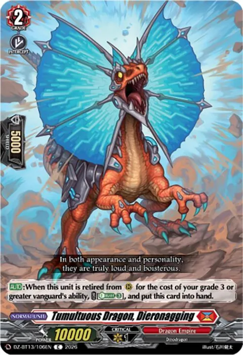 Tumultuous Dragon, Dieronagging [D-Format]
