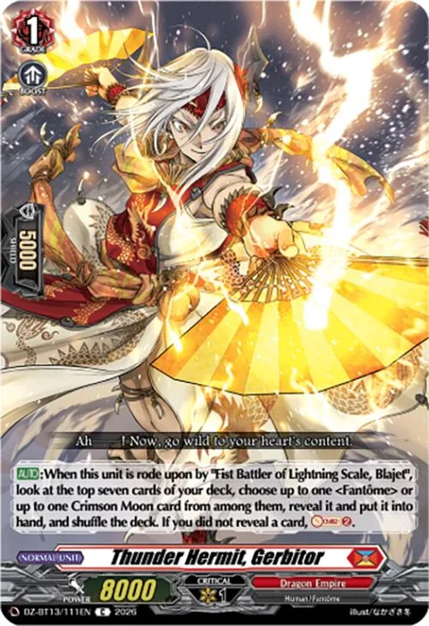 Thunder Hermit, Gerbitor [D-Format]