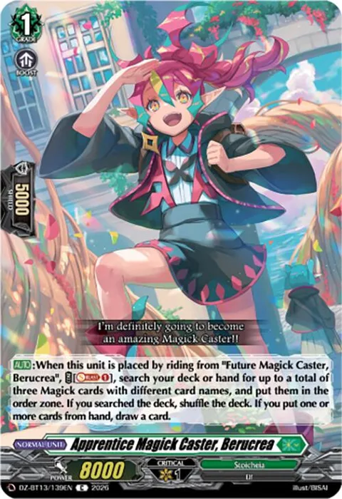 Apprentice Magick Caster, Berucrea [D-Format]