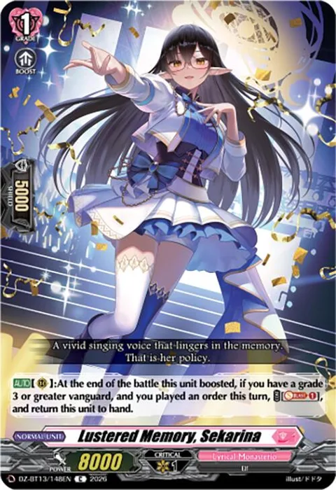 Lustered Memory, Sekarina [D-Format]