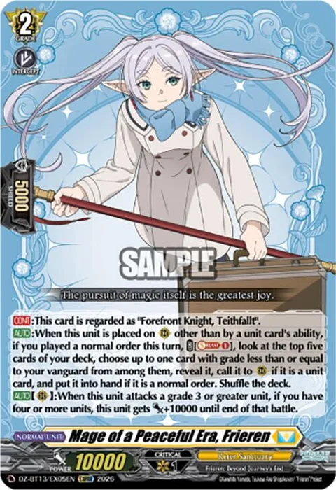 Mage of a Peaceful Era, Frieren [D-Format]
