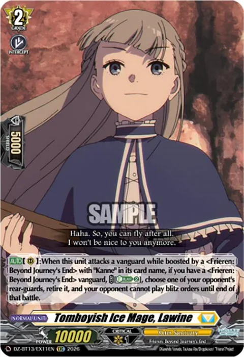 Tomboyish Ice Mage, Lawine [D-Format]