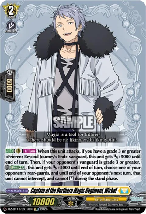 Captain of the Northern Magic Regiment, Wirbel [D-Format]