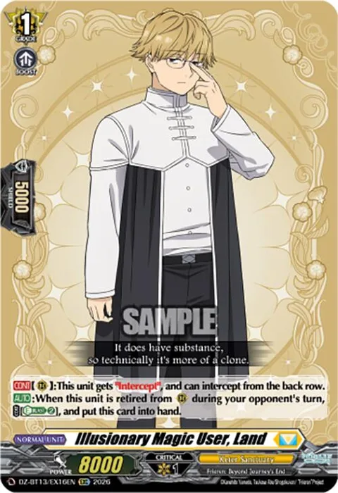 Illusionary Magic User, Land [D-Format]