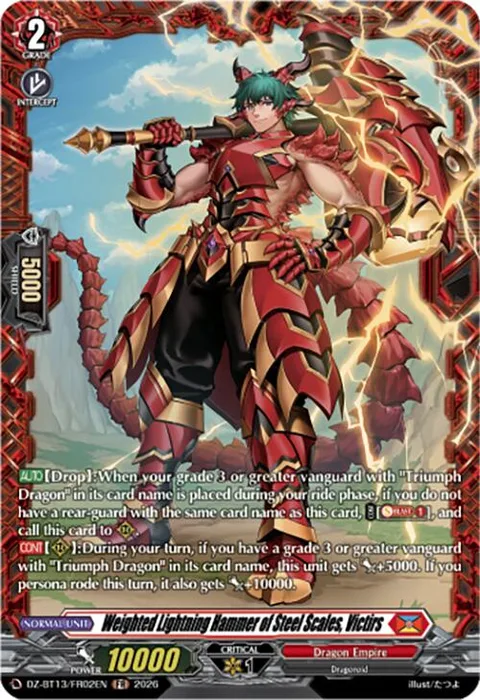 Weighted Lightning Hammer of Steel Scales, Victirs [D-Format]