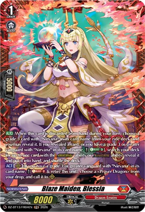 Blaze Maiden, Blessia [D-Format]