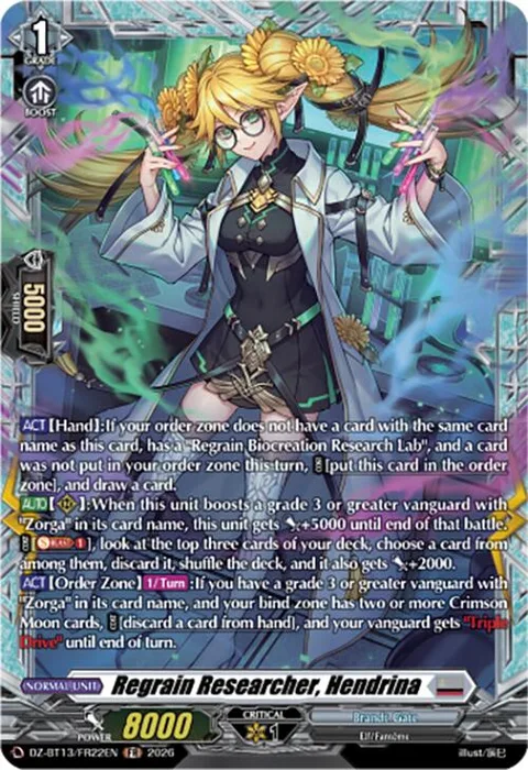 Regrain Researcher, Hendrina [D-Format]
