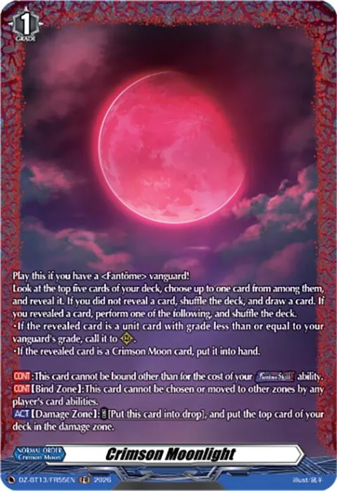 Crimson Moonlight [D-Format]