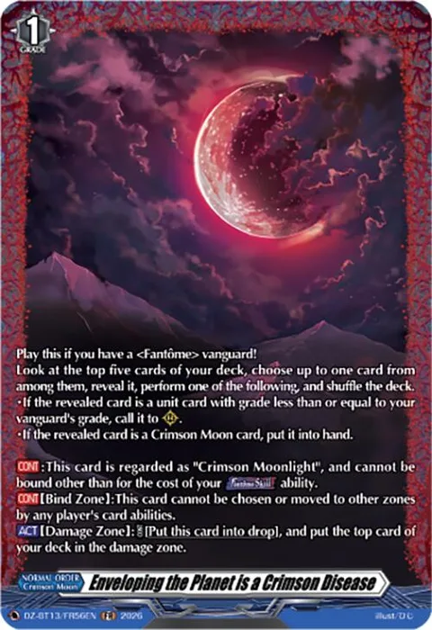 Enveloping the Planet is a Crimson Disease [D-Format]