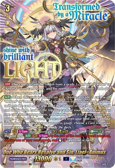 One Who Bears Resolve and Sin, Liael=Animus [D-Format]