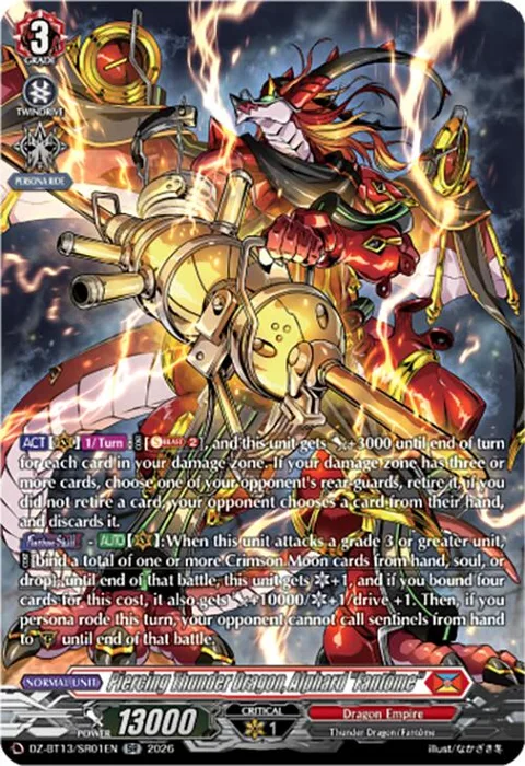 Piercing Thunder Dragon, Alphard ""Fantôme"" [D-Format]