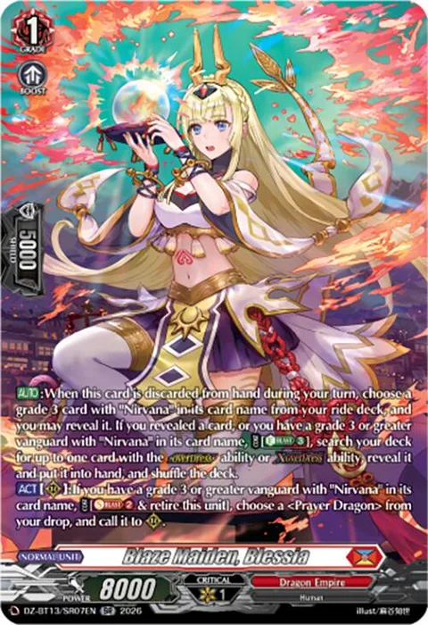 Blaze Maiden, Blessia [D-Format]