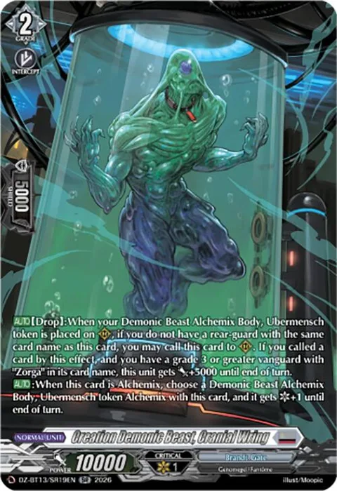 Creation Demonic Beast, Cranial Wring [D-Format]