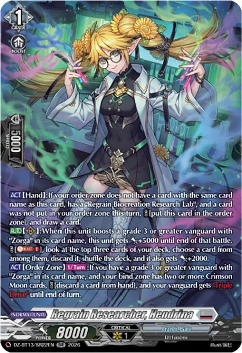 Regrain Researcher, Hendrina [D-Format]
