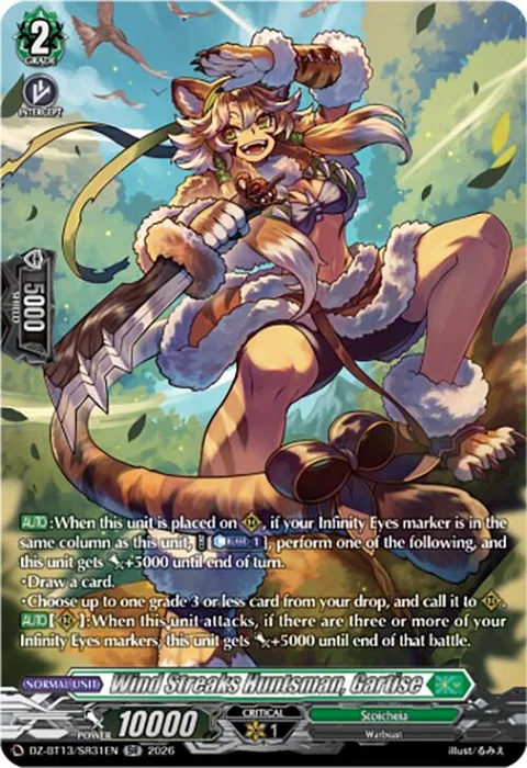 Wind Streaks Huntsman, Gartise [D-Format]