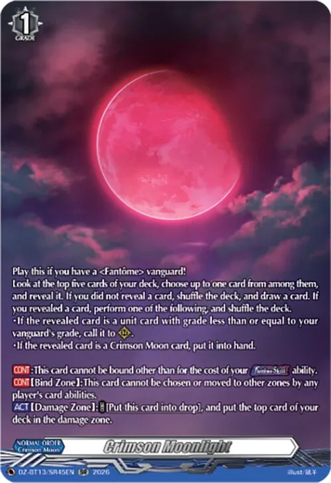 Crimson Moonlight [D-Format]