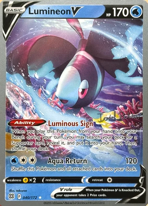 Lumineon V [Luminous Sign | Aqua Return]
