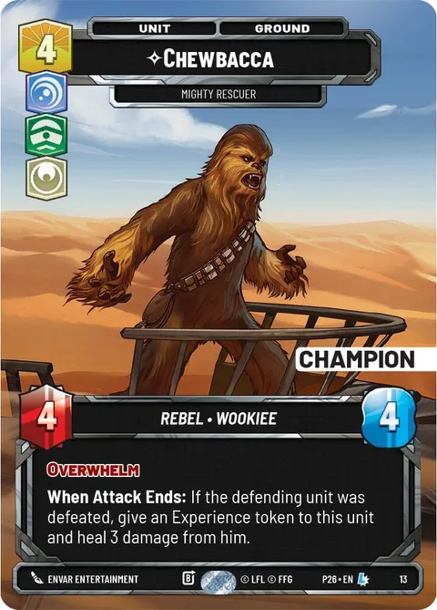 Chewbacca, Mighty Rescuer